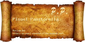 Pissel Pasztorella névjegykártya